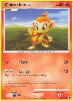 Chimchar - Majestic Dawn