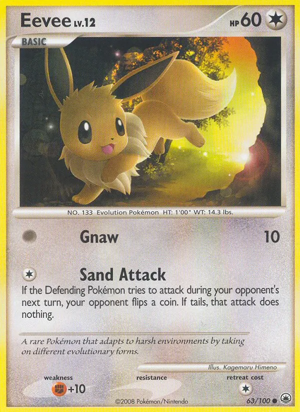 Eevee - Majestic Dawn Pokemon Card