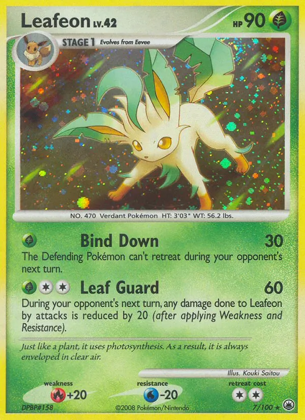 Leafeon - Majestic Dawn Pokemon Card