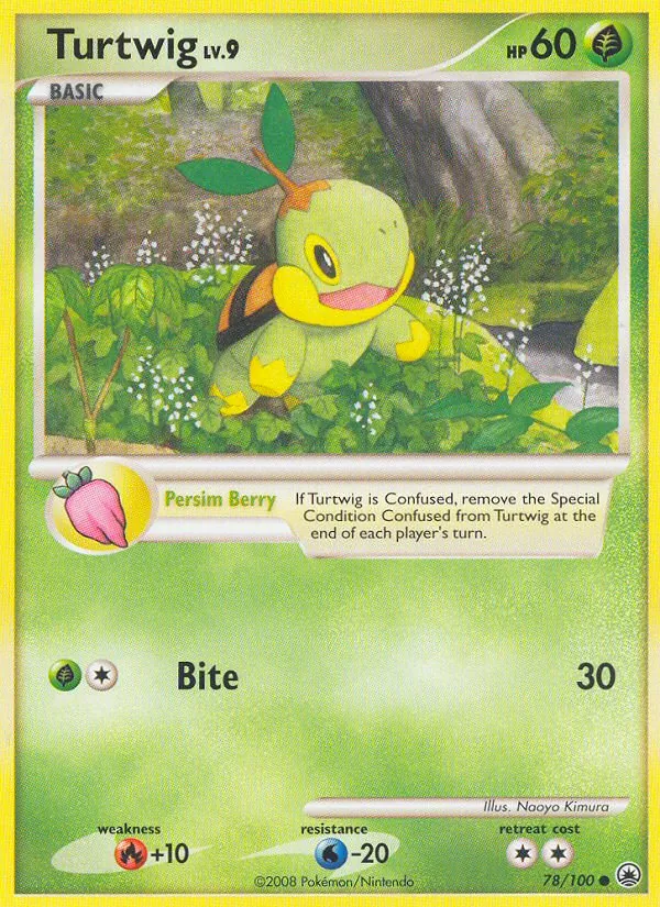 Turtwig - Majestic Dawn Pokemon Card