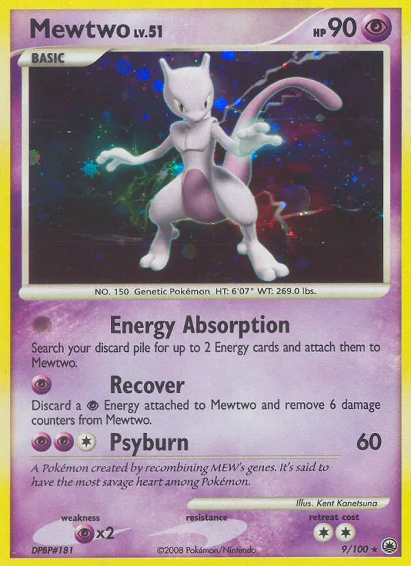 Mewtwo - Majestic Dawn Pokemon Card
