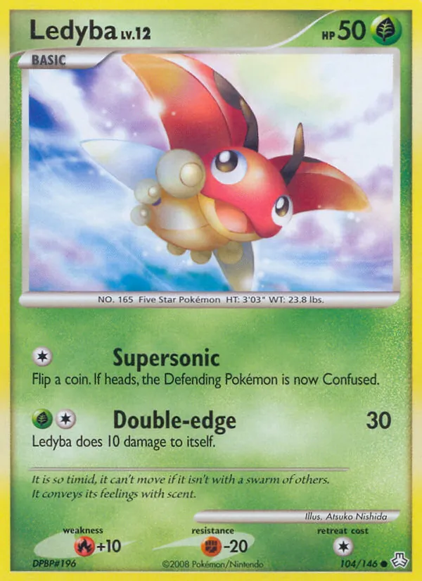 Ledyba - Legends Awakened Pokemon Card