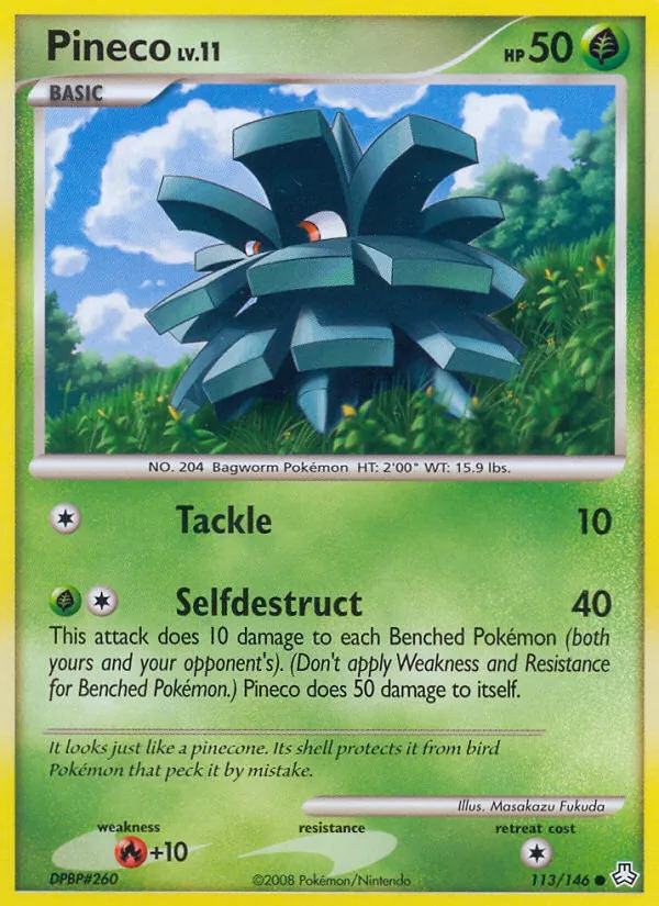 Pineco - Legends Awakened Pokemon Card