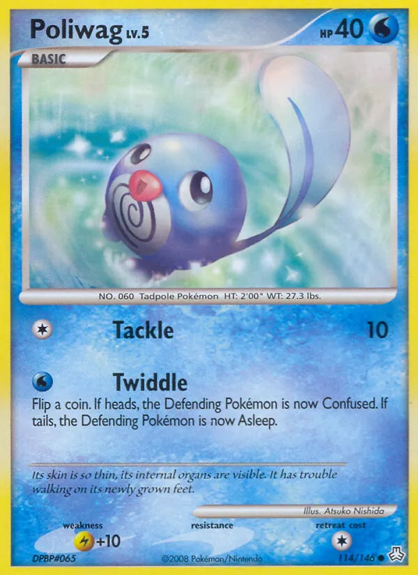Poliwag - Legends Awakened Pokemon Card