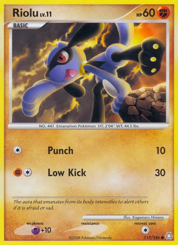 Riolu - Legends Awakened Pokemon Card