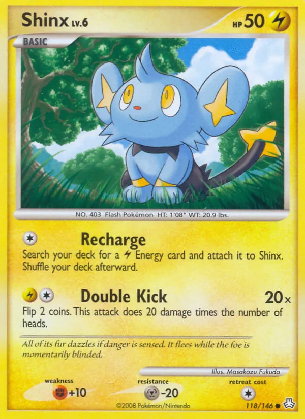 Shinx - Legends Awakened Pokemon Card