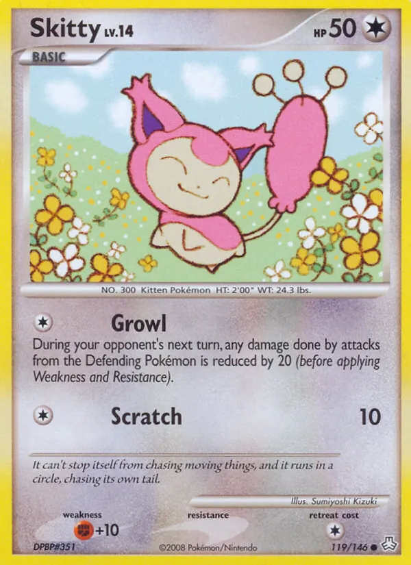Skitty - Legends Awakened Pokemon Card