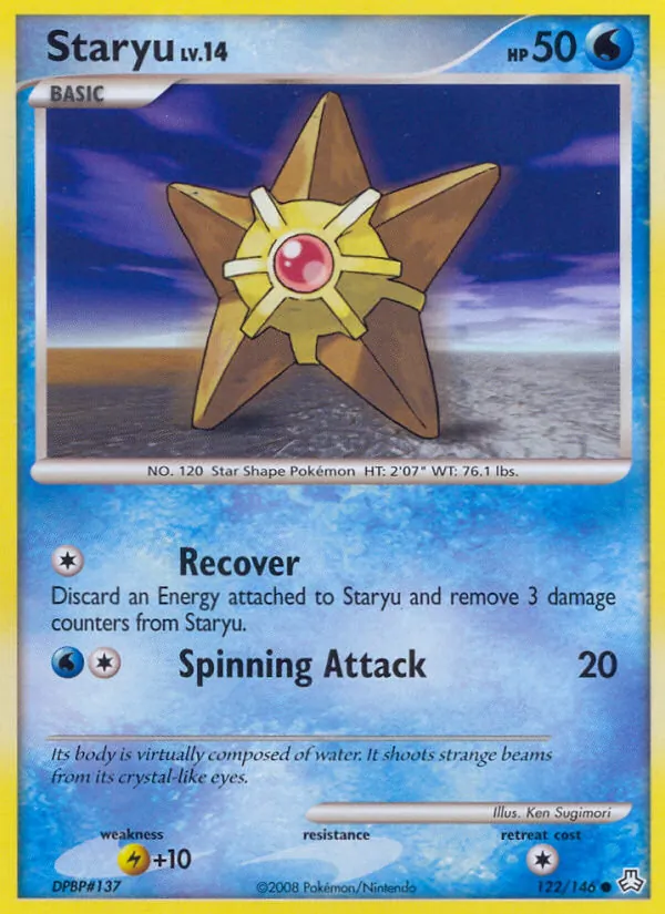 Staryu - Legends Awakened Pokemon Card
