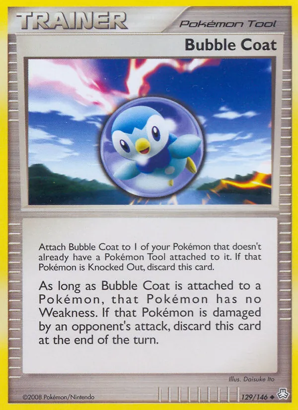 Bubble Coat - Legends Awakened Pokemon Card