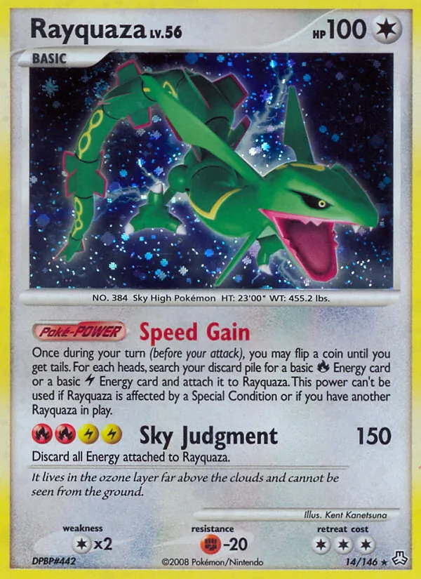 Rayquaza - Legends Awakened Pokemon Card