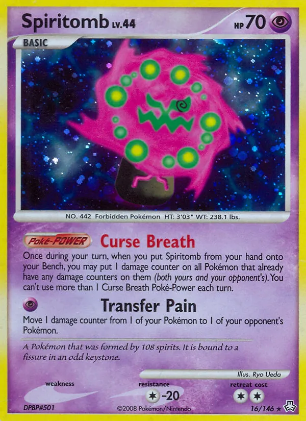 Spiritomb - Legends Awakened Pokemon Card