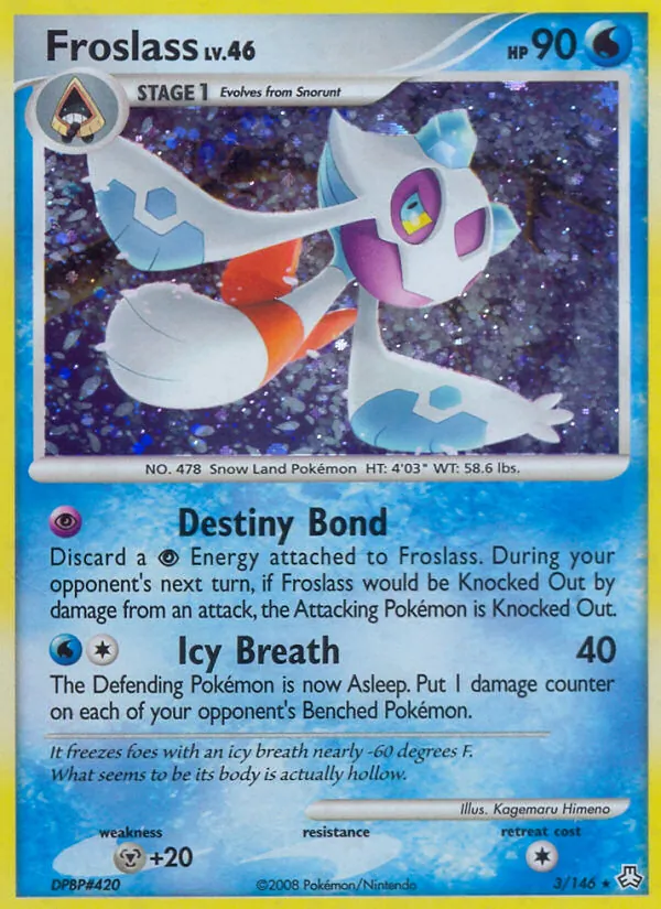 Froslass - Legends Awakened Pokemon Card
