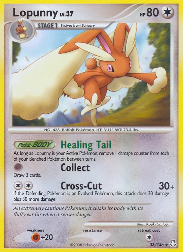 Lopunny - Legends Awakened Pokemon Card