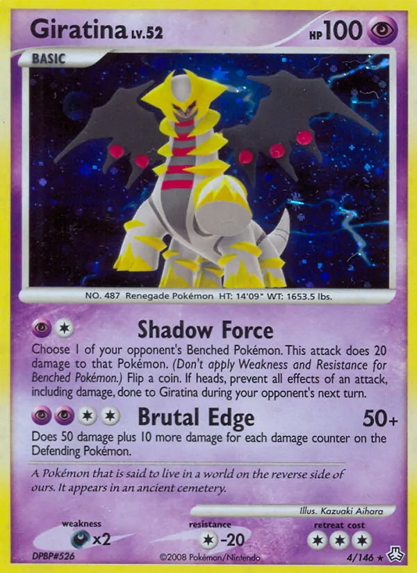Giratina - Legends Awakened Pokemon Card