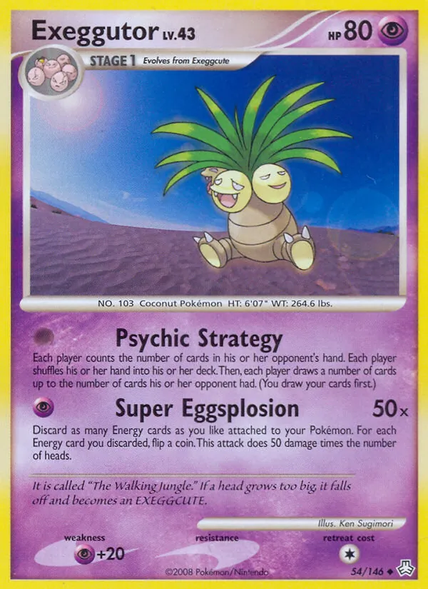 Exeggutor - Legends Awakened Pokemon Card