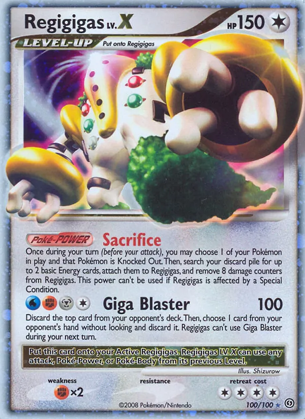 Regigigas - Stormfront Pokemon Card