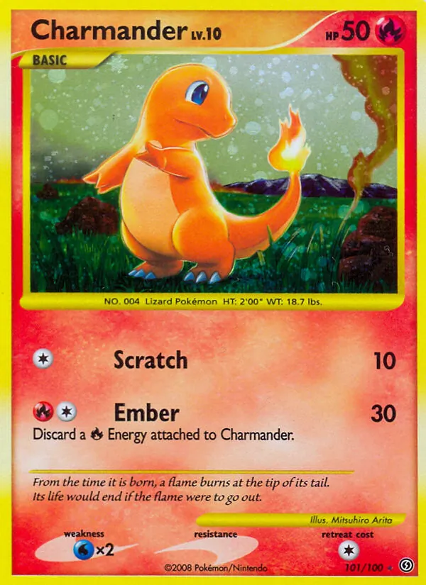 Charmander - Stormfront Pokemon Card