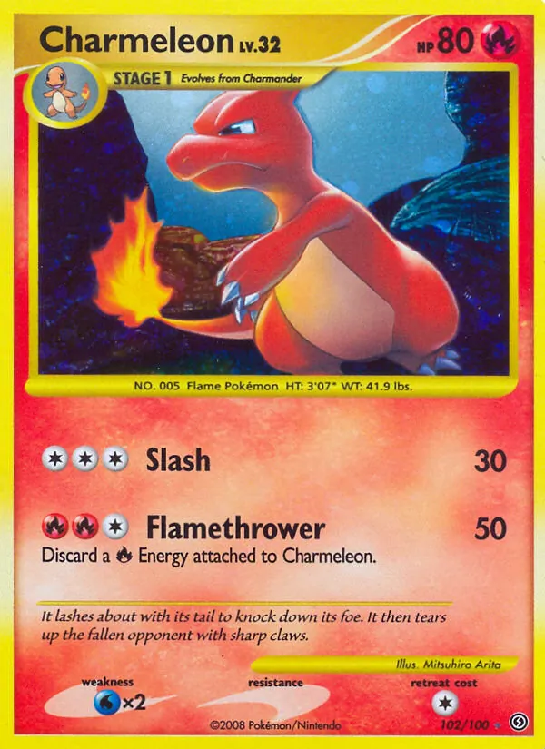Charmeleon - Stormfront Pokemon Card