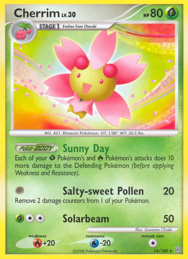 Cherrim - Stormfront Pokemon Card