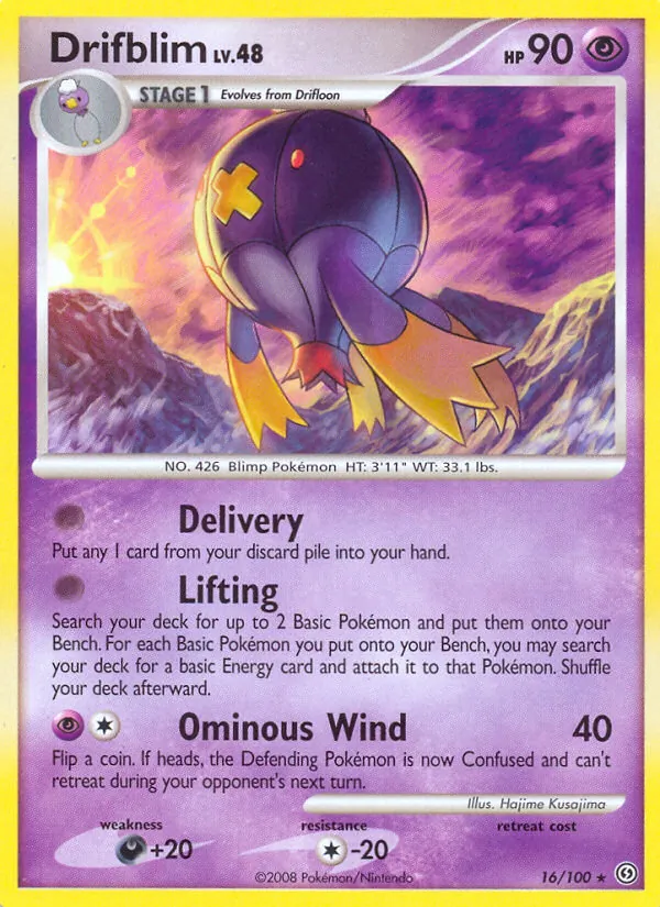Drifblim - Stormfront Pokemon Card