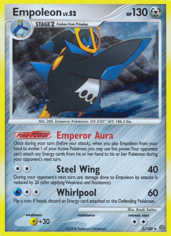 Empoleon - Stormfront Pokemon Card