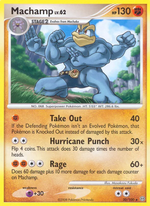 Machamp - Stormfront Pokemon Card