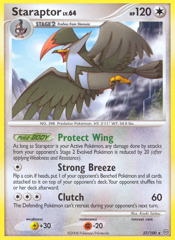 Staraptor - Stormfront Pokemon Card