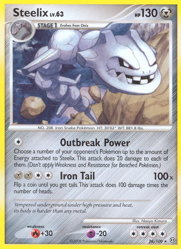 Steelix - Stormfront Pokemon Card
