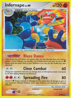 Infernape - Stormfront