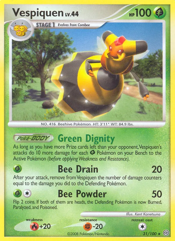 Vespiquen - Stormfront Pokemon Card