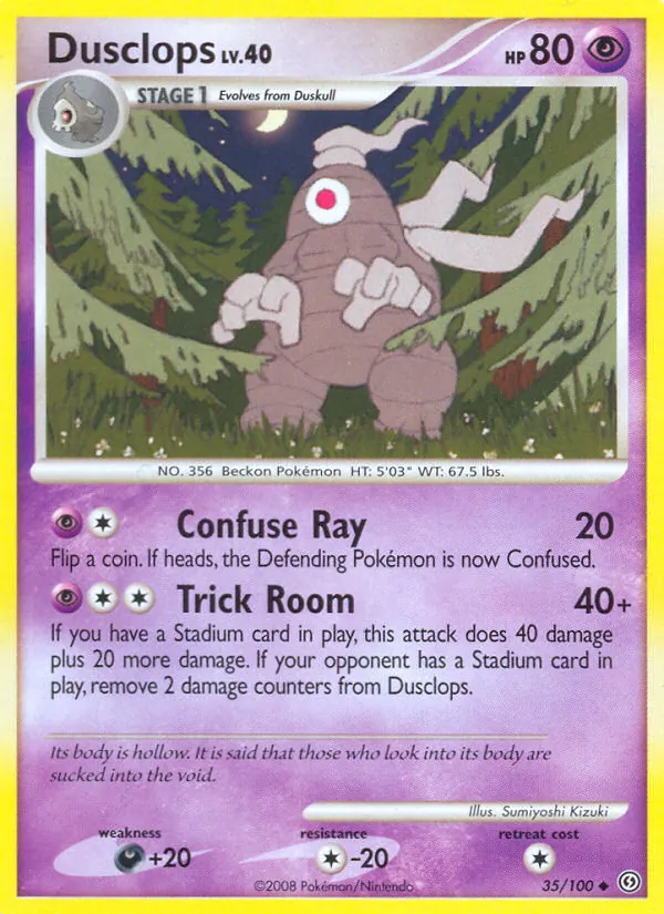 Dusclops - Stormfront Pokemon Card