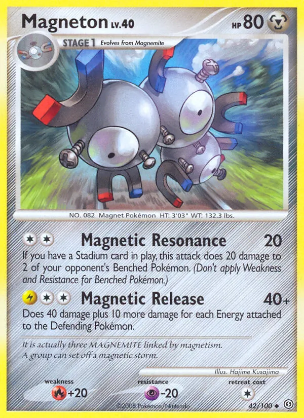 Magneton - Stormfront Pokemon Card