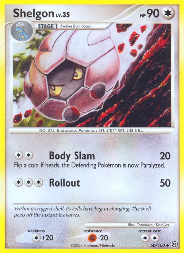 Shelgon - Stormfront Pokemon Card