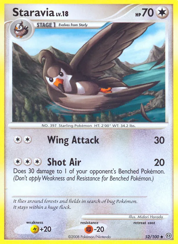 Staravia - Stormfront Pokemon Card