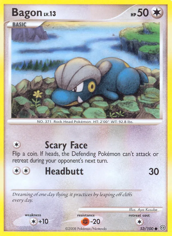 Bagon - Stormfront Pokemon Card