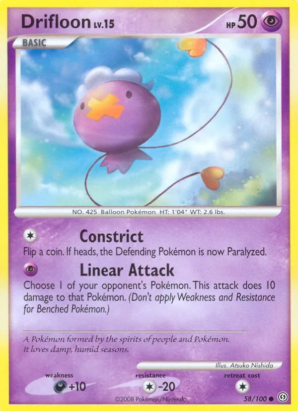 Drifloon - Stormfront Pokemon Card