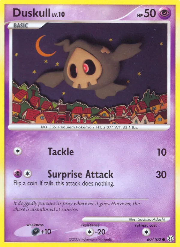 Duskull - Stormfront Pokemon Card
