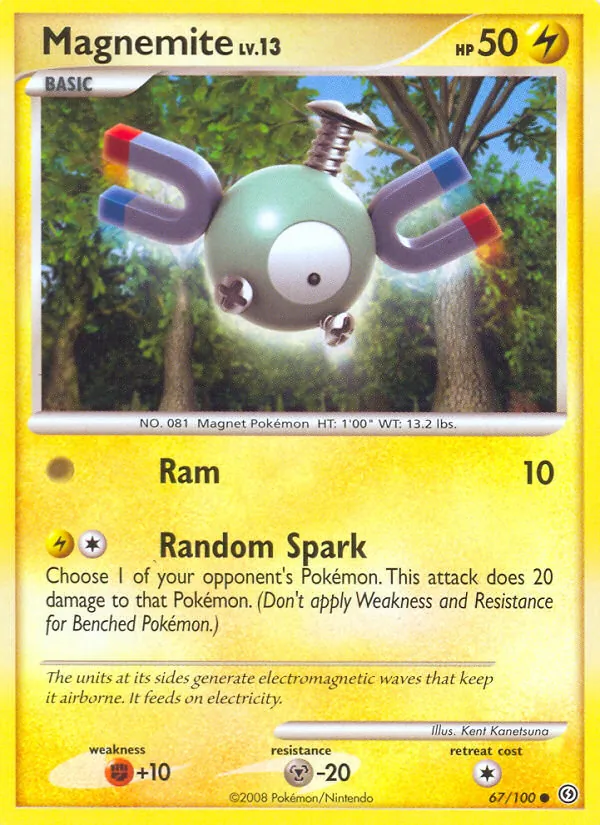 Magnemite - Stormfront Pokemon Card