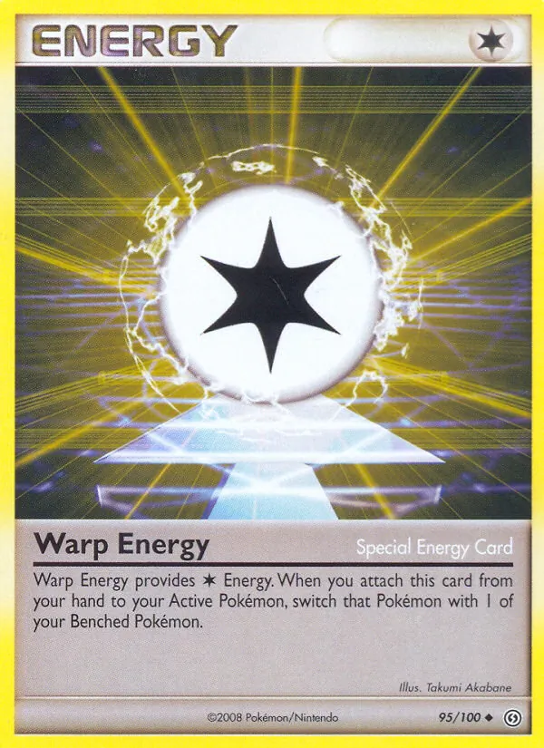Warp Energy - Stormfront Pokemon Card