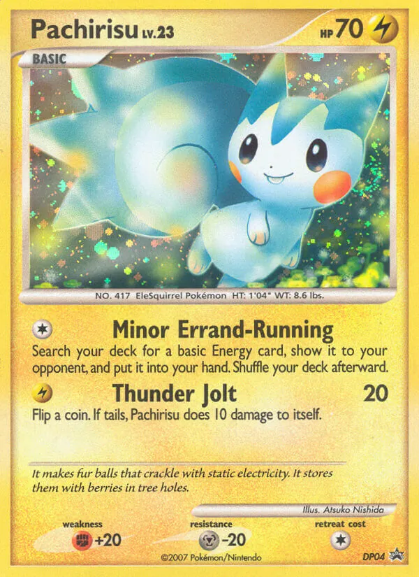 Pachirisu - DP Black Star Promos Pokemon Card