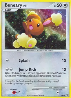 Buneary - DP Black Star Promos