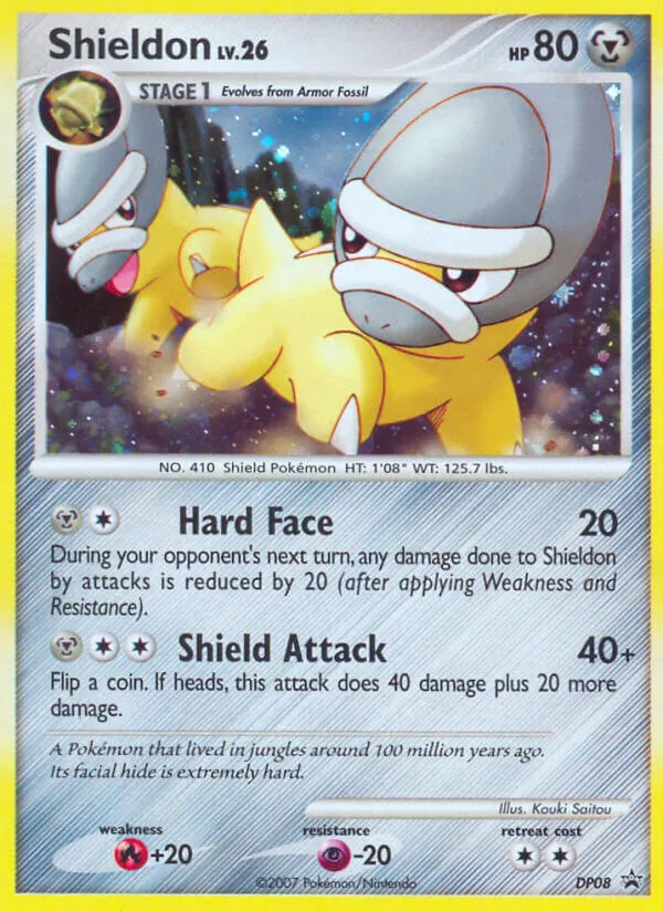 Shieldon - DP Black Star Promos Pokemon Card