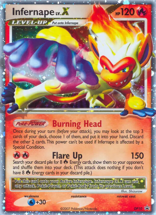 Infernape - DP Black Star Promos Pokemon Card