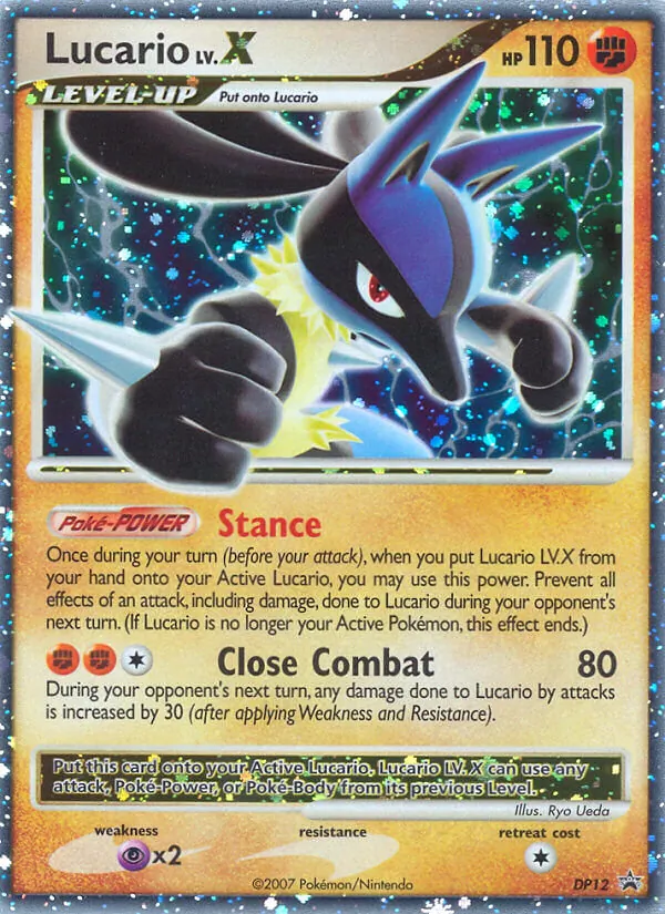 Lucario - DP Black Star Promos Pokemon Card