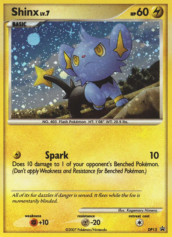 Shinx - DP Black Star Promos Pokemon Card