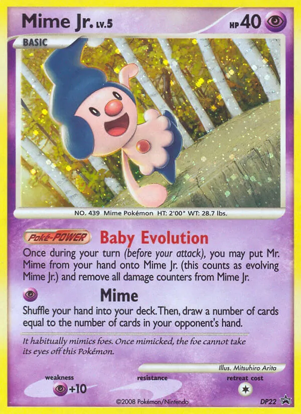 Mime Jr. - DP Black Star Promos Pokemon Card