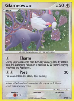 Glameow - DP Black Star Promos