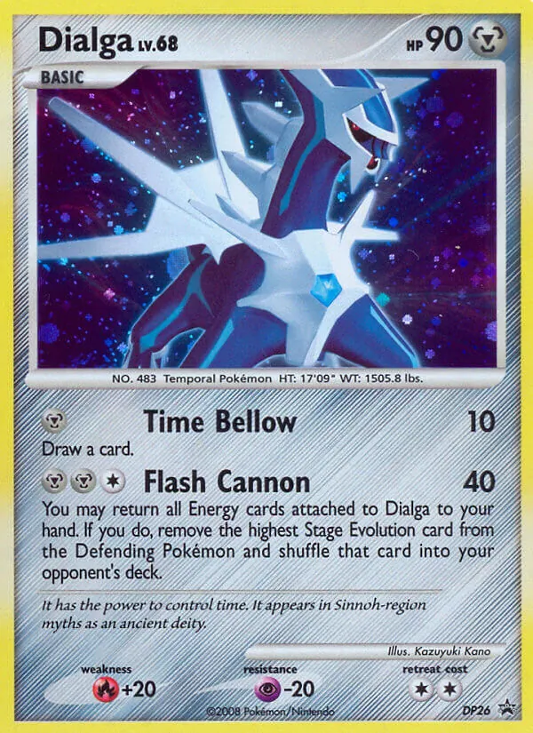 Dialga - DP Black Star Promos Pokemon Card
