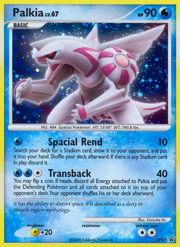 Palkia - DP Black Star Promos Pokemon Card