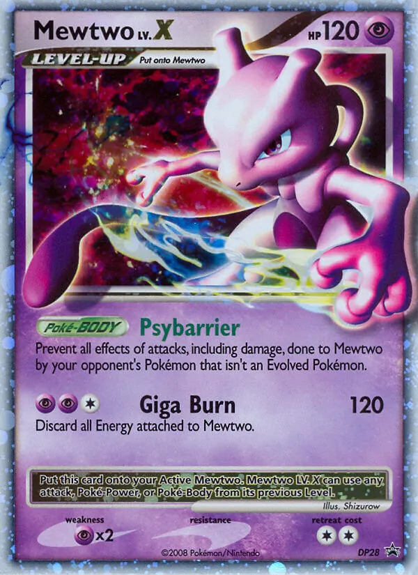 Mewtwo - DP Black Star Promos Pokemon Card